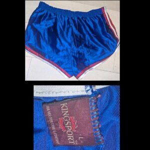 Vintage Gym Shorts / Dolphin Shorts 80s 90s by Kingsport Womens Sz L
